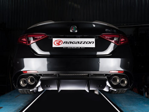 Échappement complet Giulia Quadrifoglio